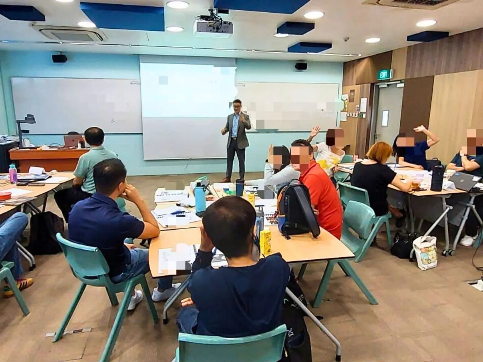 Colin facilitating a workshop session